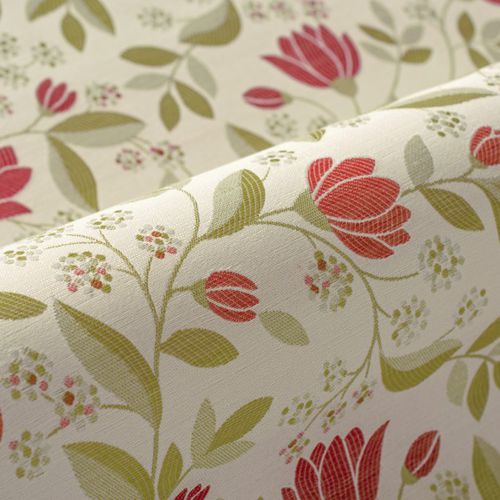 Tissu d'ameublement - A1437-A1442/140 - Englisch Dekor HandelsgmbH & Co. KG  - à fleurs / en polyester / en Trevira CS®