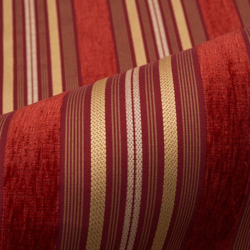 Tissu d'ameublement - M1688-M1692 - Englisch Dekor HandelsgmbH & Co. KG  - à rayures / en polyester / en Trevira CS®