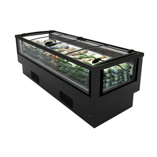 Vitrine réfrigérée îlot - BAIKAL - Frost-trol S.A. - pour commerce / avec éclairage / pour aliments congelés