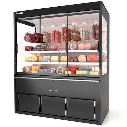Vitrine réfrigérée armoire - ALBORNES - Frost-trol S.A. - pour commerce / avec éclairage