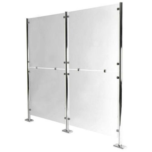 Cloison fixe - CHROMELINE - ITAB Shop Concept AB  - en acrylique / professionnelle