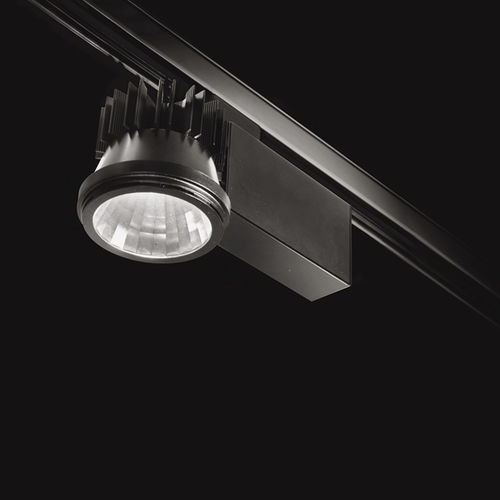 Éclairage sur rail à LED - ZIX - MACROLUX SRL  - rond / en aluminium extrudé / professionnel