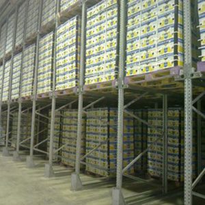 Rayonnage pour stockage - DRIVE-IN  - Rafeks RAF Sistemleri Imalat Sanayi ve Ticaret Ltd. Sti  - industriel / pour charge mi-lourde / pour palettes