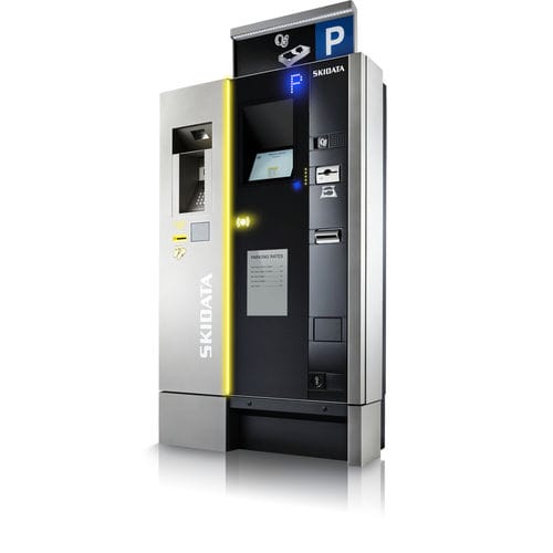 Borne de paiement pour parking - POWER.CASH ‘ACCESSIBLE’ - SKIDATA