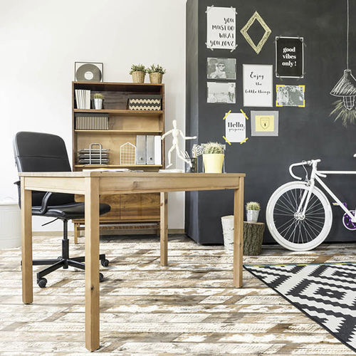 Parquet contrecollé - SUN WOOD DESIGN PARKETT - WHITE PAINT 29 - SUN WOOD by Stainer - massif / en chêne / à batons rompus