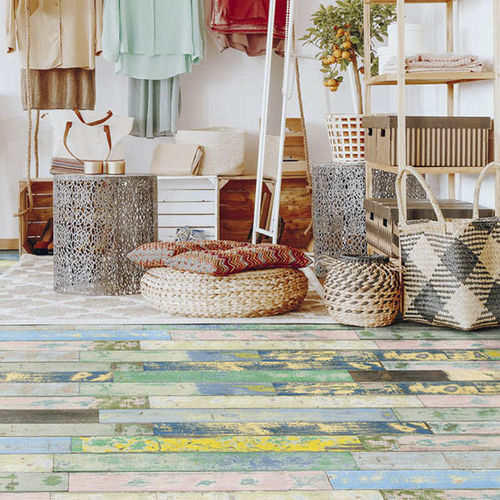 Parquet contrecollé - SUN WOOD DESIGN PARKETT - RUM SHACK 30 - SUN WOOD by Stainer - massif / en chêne / à batons rompus