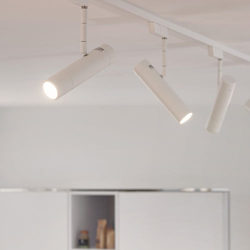 Éclairage sur rail à LED - SENTRY - OLIGO - rond / en aluminium / professionnel