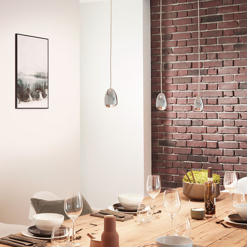 Suspension - ROCKET - OLIGO - en métal / en verre / contemporaine