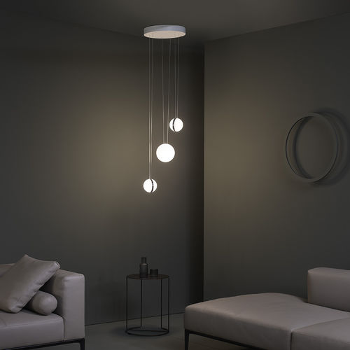 Luminaire suspendu - NOVA S - OLIGO - à LED / rond / professionnel