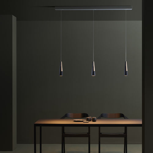 Suspension - CONE - OLIGO - en aluminium / contemporaine / sans fil