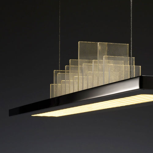 Suspension - PALÄO - OLIGO - en métal / en PMMA / contemporaine
