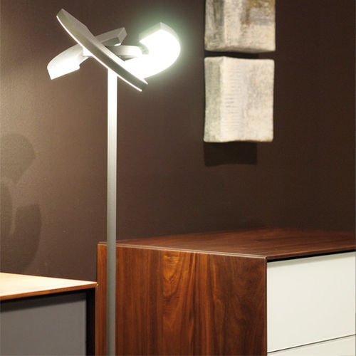 Lampe sur pied - TRINITY - OLIGO - en métal / en PMMA / design original