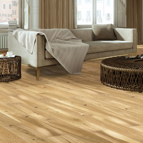 Parquet massif - LONGWOOD LOUNGE - VIRAG S.R.L.  - en chêne / en épicéa / pont de bateau