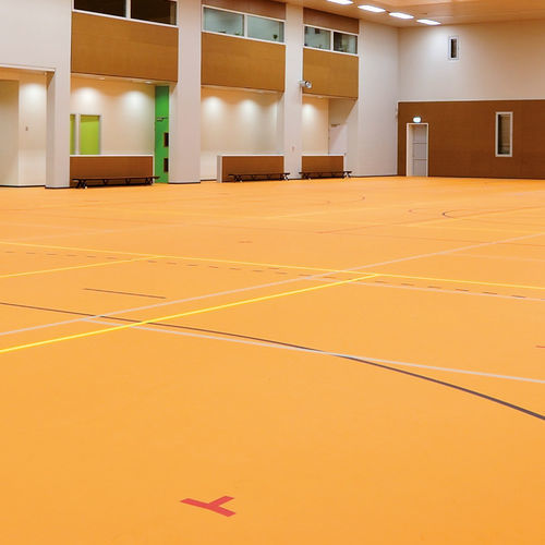 Revêtement de sol en PVC - DURASPORT - VIRAG S.R.L.  - en vinyle / d'intérieur / pour salle de sport