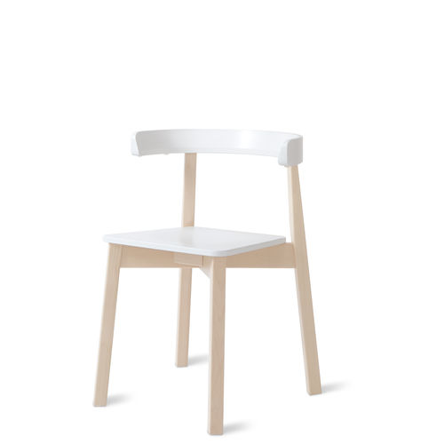 Chaise visiteur contemporaine - KS-346 - Balzar Beskow - d'intérieur / en bois massif / en bouleau