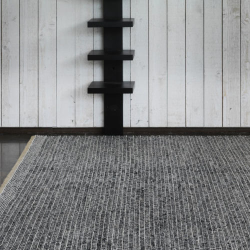 Tapis contemporain - TRIBULUS - kateha - à motif / en lin / rectangulaire