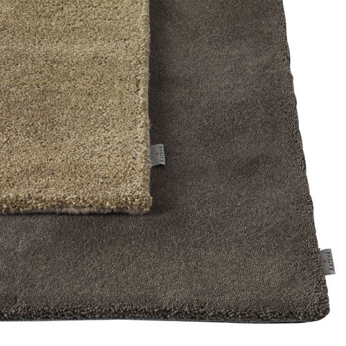 Tapis contemporain - CELIA & CIRIUS - kateha - uni / en laine de Nouvelle Zélande / rectangulaire