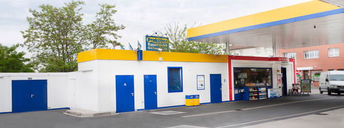 Bâtiment préfabriqué - FUEL STATION JET - SÄBU - modulaire / individuel / en béton