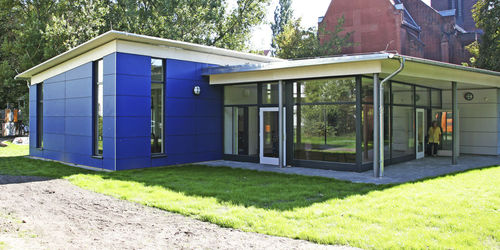 Bâtiment préfabriqué - DAY CARE CENTRE BERLIN - SÄBU - modulaire / en acier / ossature métallique