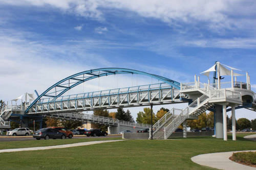 Pont en acier - SIGNATURE - atlantic Industries Limited (AIL) - en arc / à treillis