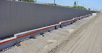 Maille métallique en acier galvanisé - WIRE MESH - atlantic Industries Limited (AIL) - pour mur de soutènement / pour le renforcement de sol / à maillage long