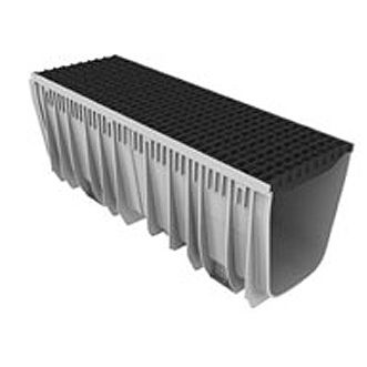 Caniveau à grille - GRP EXPERT 300 - Althon - grille en acier galvanisé / routier / de protection