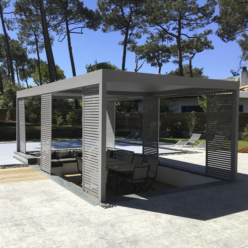 pergola autoportée - AXIUM solutions aluminium