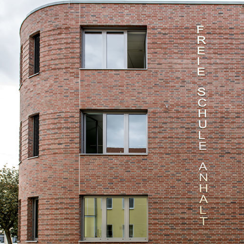 Brique pour revêtement de façade - VASCU - Feldhaus Klinker - pour façade / pour maçonnerie / pleine
