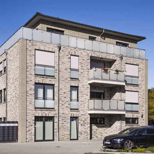 Brique pour revêtement de façade - VASCU - Feldhaus Klinker - pour façade / pour maçonnerie / pleine