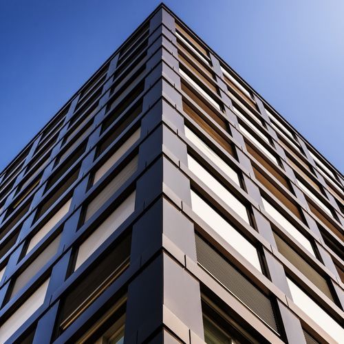 Brise-soleil en métal - GM 200 - Schenker Stores - pour façade / vertical / horizontal