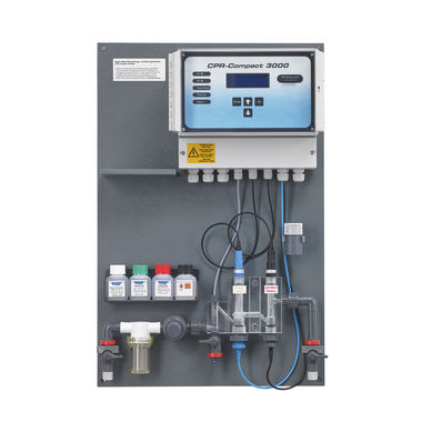 Régulateur pour piscine publique de redox - CPR-COMPACT 3000 - WDT - Werner Dosiertechnik - de température