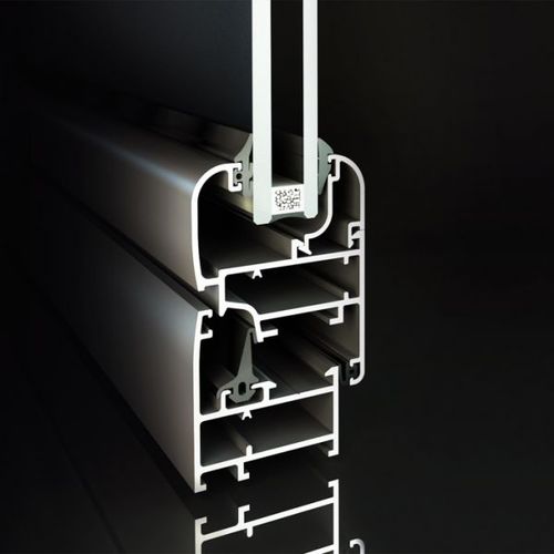 Profilé pour porte en aluminium - K 40 - Allco spa - à coupure thermique