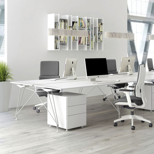 Chaise de bureau contemporaine - WI-MAX T - SOKOA - d'intérieur / en tissu / avec piètement en métal