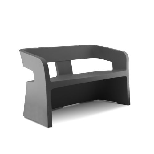 Canapé compact - KARLA - SOKOA - contemporain / d'extérieur / blanc
