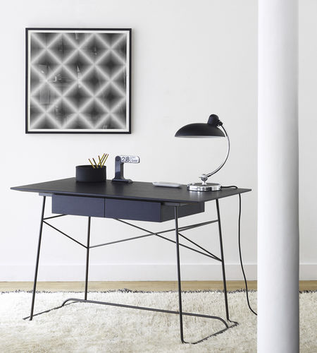 Bureau contemporain - BRERA - Coedition - en chêne / en noyer / en MDF