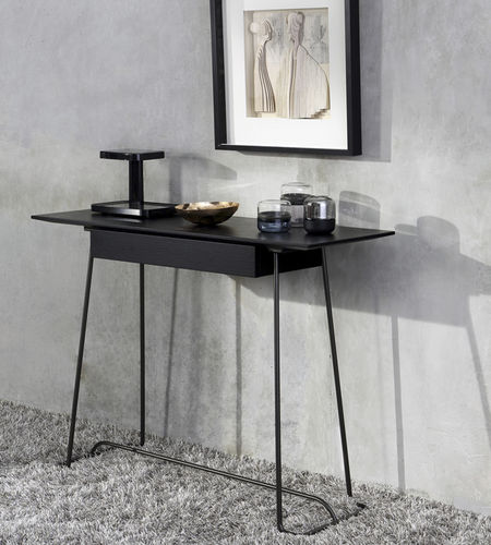 Console contemporaine - BRERA - Coedition - en chêne / en noyer / en placage de bois