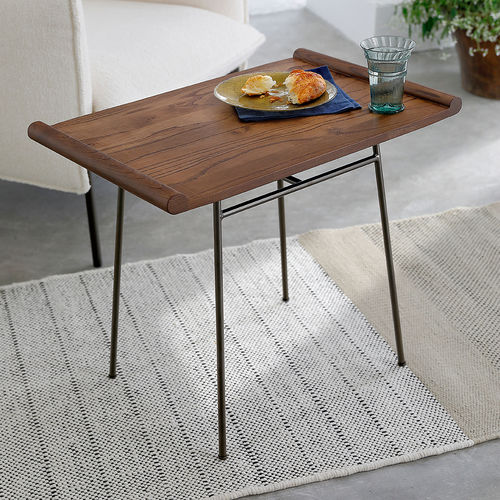 Table d'appoint contemporaine - BABY  - Coedition - en noyer / en frêne / en bois teinté