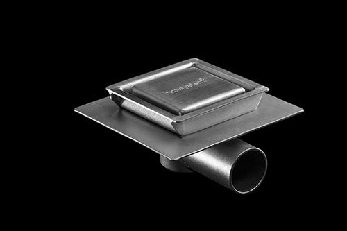 Siphon de sol en inox - INOXSYSTEM&reg; IDRAIN 3076 - Inoxsystem S.r.l. - pour douche / horizontal