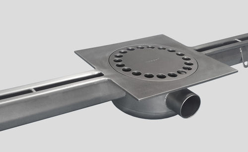 Caniveau à fente centrale - 1050 - Inoxsystem S.r.l. - grille en inox / pour cuisine / de sol