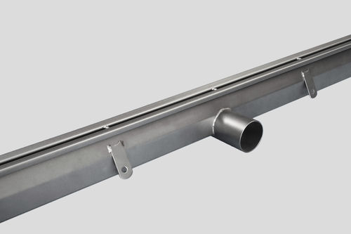 Caniveau à fente centrale - 1350 - Inoxsystem S.r.l. - grille en inox / de sol