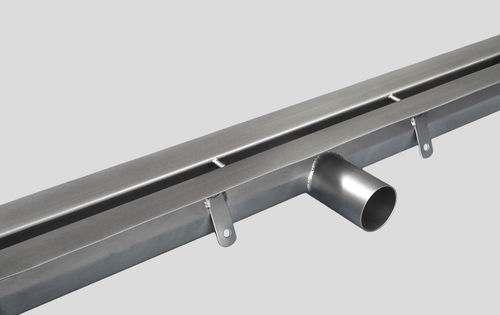 Caniveau à fente centrale - 0450 - Inoxsystem S.r.l. - grille en inox / de sol