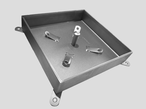 Couvercle de regard en inox - 0751 - Inoxsystem S.r.l. - carré / sur mesure
