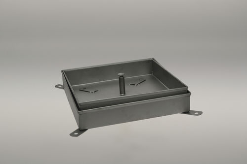 Couvercle de regard en inox - 0755 - Inoxsystem S.r.l. - rectangulaire / sur mesure