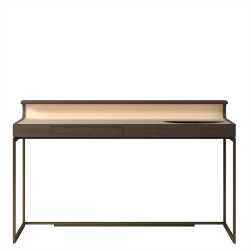 Bureau sur pied - PLAI - DIMENSIONE CHI WING LO - contemporain / en chêne naturel / en sucupira