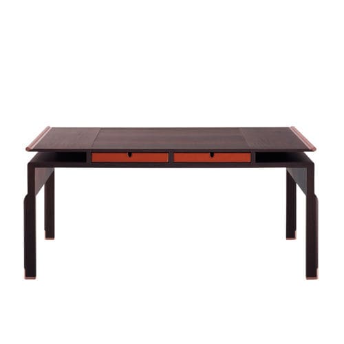 Bureau sur pied - DEON - DIMENSIONE CHI WING LO - contemporain / en sucupira / en métal