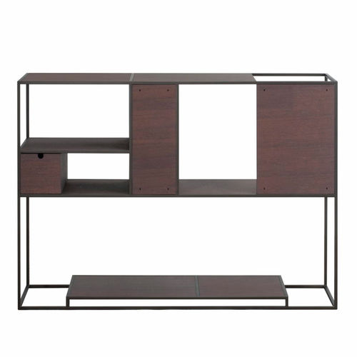 Étagère contemporaine - TOMI - DIMENSIONE CHI WING LO - en bois / en métal / en Solid Surface