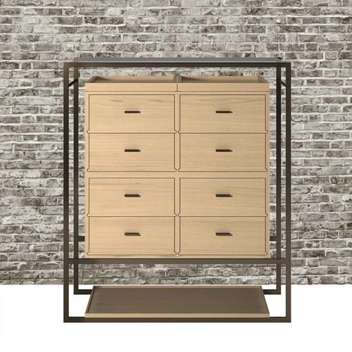 Buffet haut - VERO - DIMENSIONE CHI WING LO - contemporain / en chêne naturel / en sucupira