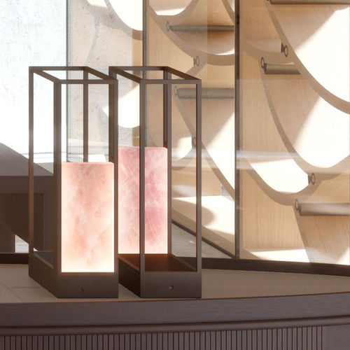 Lampe de table - EGLI  - DIMENSIONE CHI WING LO - en métal / contemporaine / à batterie rechargeable