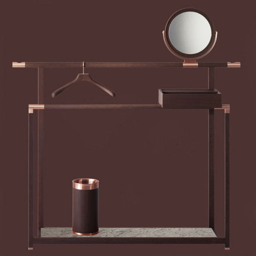 Porte-manteau sur pied - KORI - DIMENSIONE CHI WING LO - contemporain / en métal / en sucupira