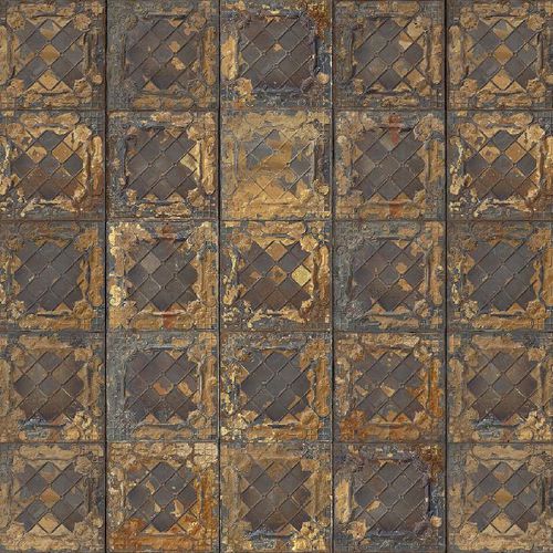 Papier peint de style - TIN-08 - NLXL - vintage / rustique / à motif